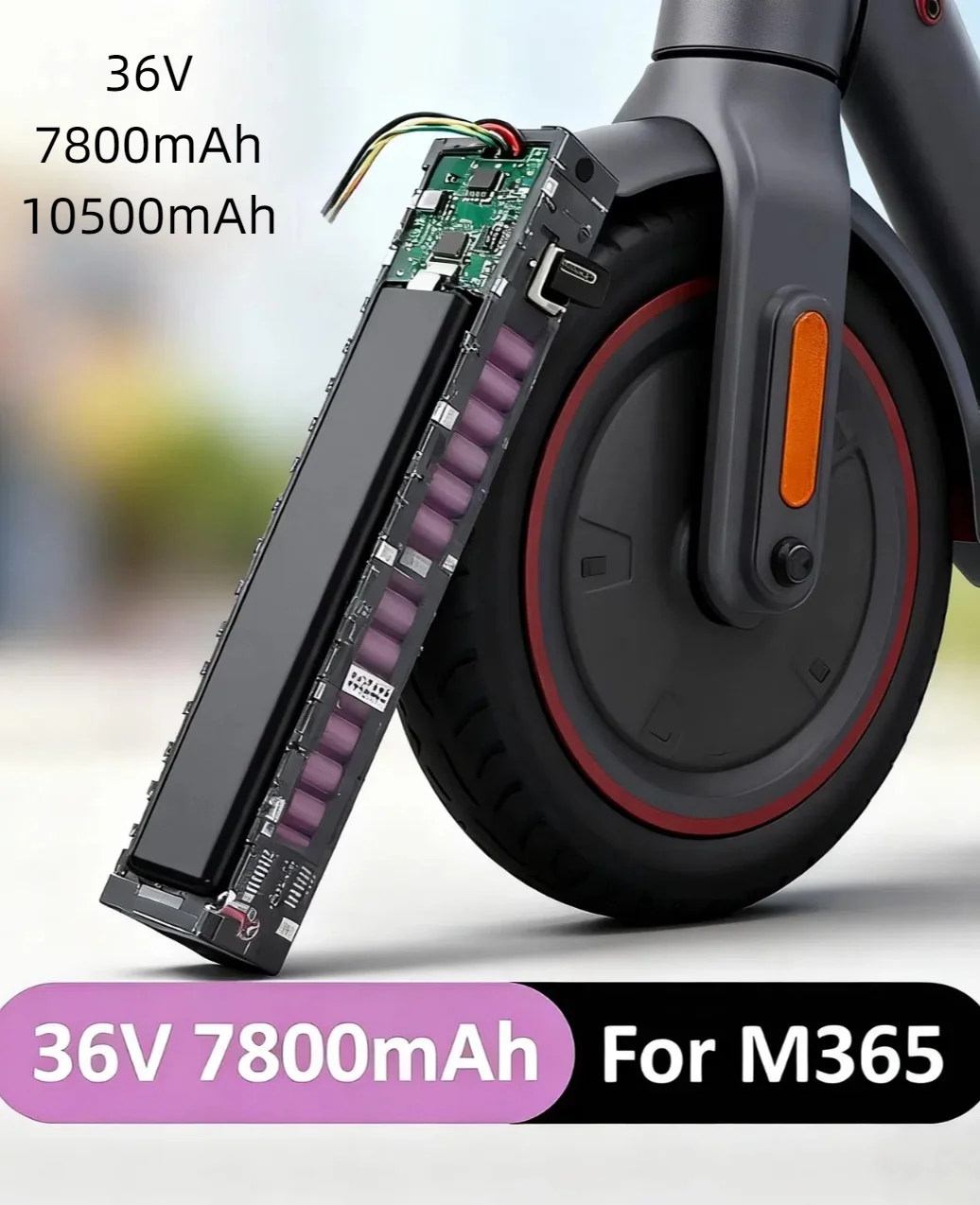 

2025 New 36V 7800mAh/10500mAh Li-ion Battery Pack – Durable Energy with Stable Performance for Xiaomi M365 & M356 Scooter