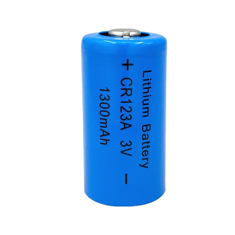 Cxinyi CR123A 3V Disposable Lithium Battery for Smoke Alarm Camera Water Meter GPS Locator Access Control Non-rechargeable