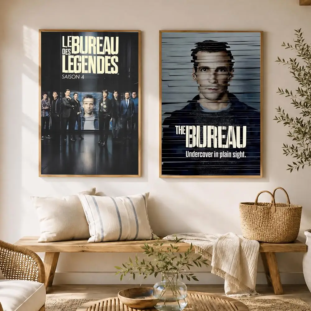 TV Le Bureau des Légendes Poster HD poster wall art self-stick no-residue for home cafe office great gift