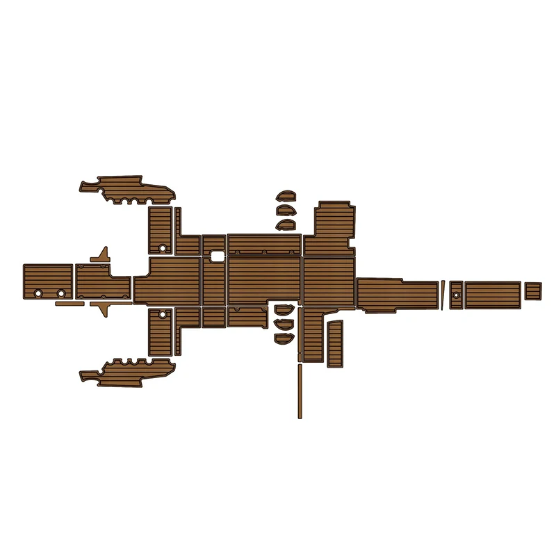 

9MM Custom Eva Foam Pad Jet ski Marine Traction Mats For 2021 Aquila 32 Sport Swim Platform Cockpit Pad Boat Accessories