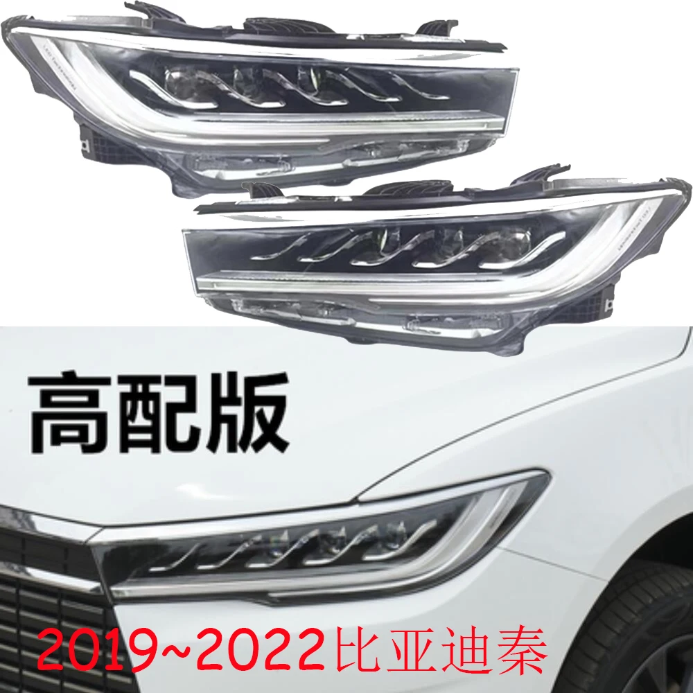 

1pcs car bumper headlamp For BYD qin headlight ALL IN LED 2019~2022y car accessories head lamp for BYD fog lamp