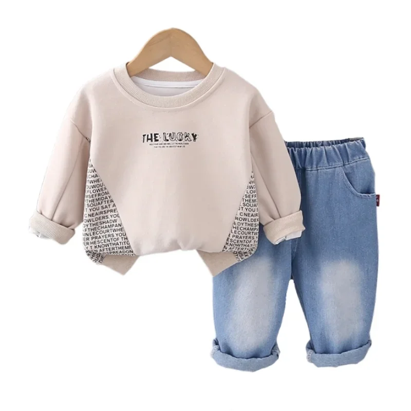 

New Autumn Baby Boys Clothes Children Casual Long Sleeved T-Shirt Pants 2Pcs/Sets Toddler Girls Clothing Infant Kids Tracksuits