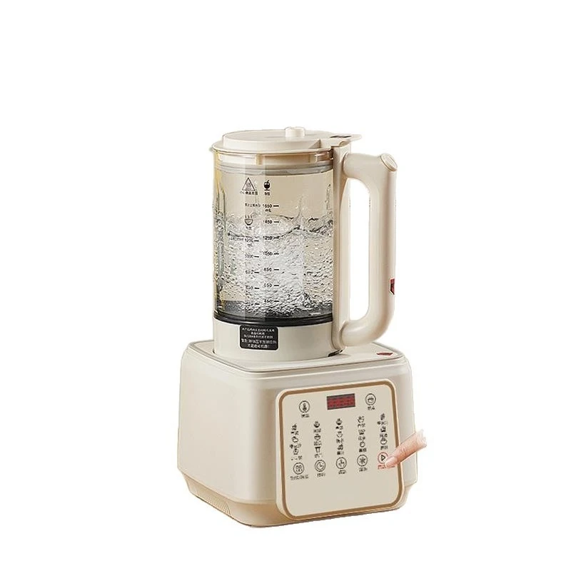 

Household light sound automatic cooked soybean milk machine filter-free health food juicer