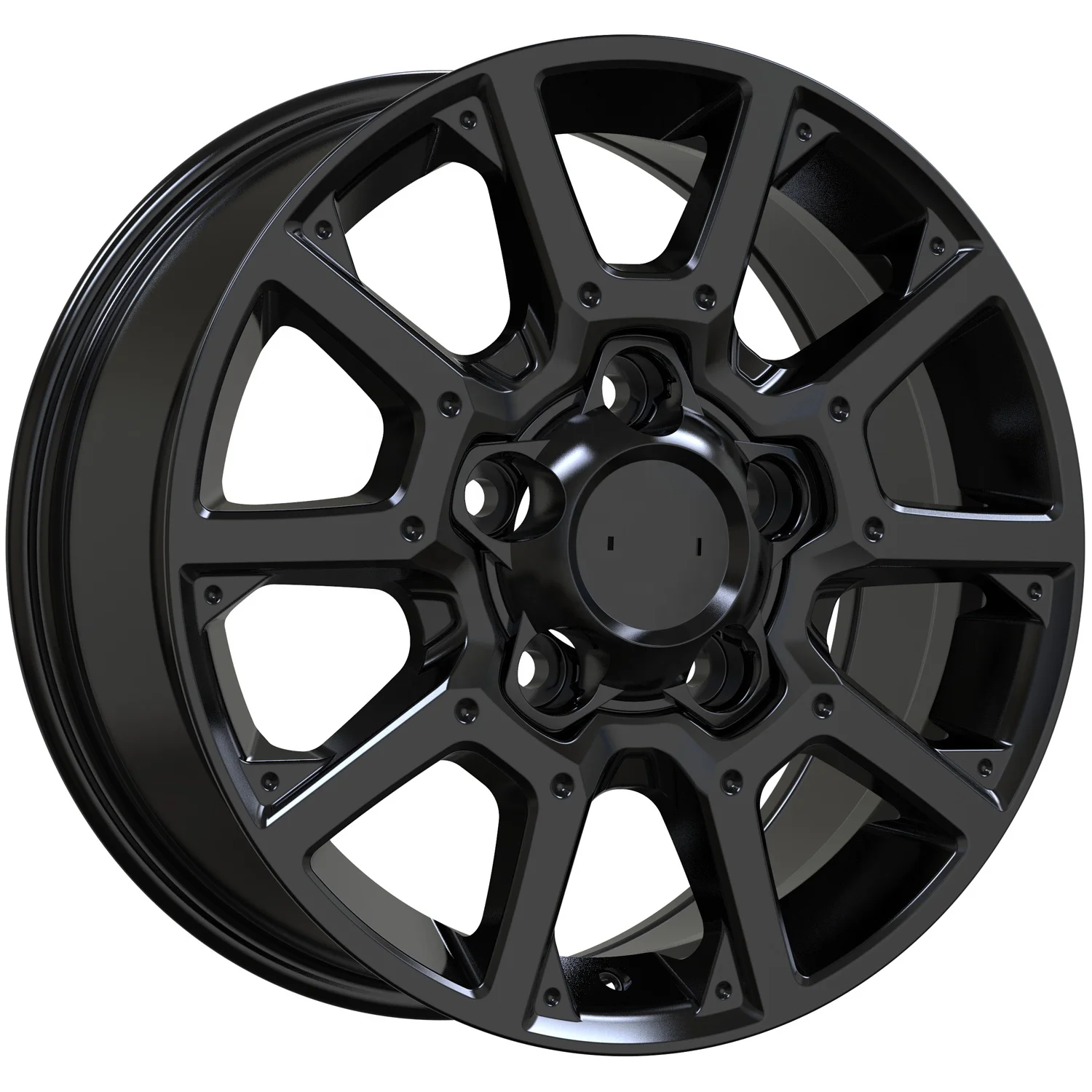 18x8.0J 5 Hole Custom Aluminum Alloy Car Wheels, 150mm Pitch Universal Automotive Rims