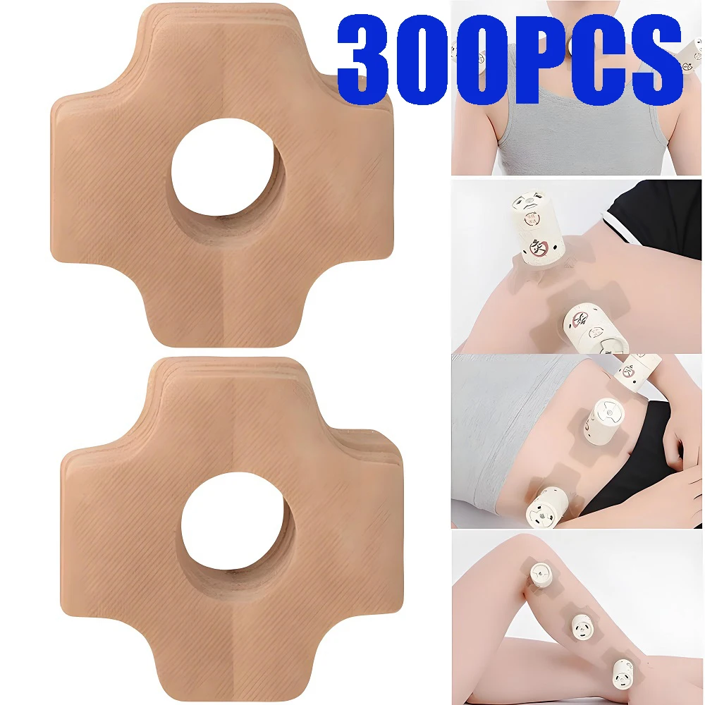 300PCS Easy to Use Moxibustion Tool Maintain Effect of Traditional Chinese Medical Moxa Therapy Warm Massage Health Care