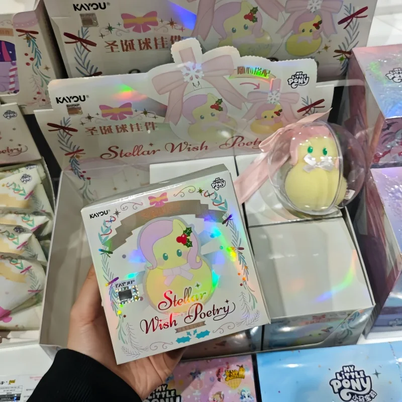 Nueva oferta, Stock genuino, caja ciega de la serie Kayou My Little Pony Star Wish, bonita bolsa colgante, decoración, caja misteriosa, juguetes, regalos de navidad