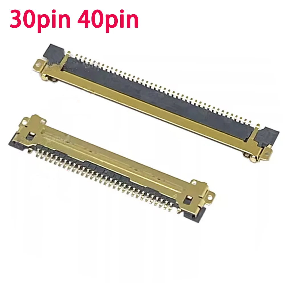 Suitable for LCD screen signal interface 30Pin40PinEDP screen cable I-PEX socket 20455-030 female socket connector
