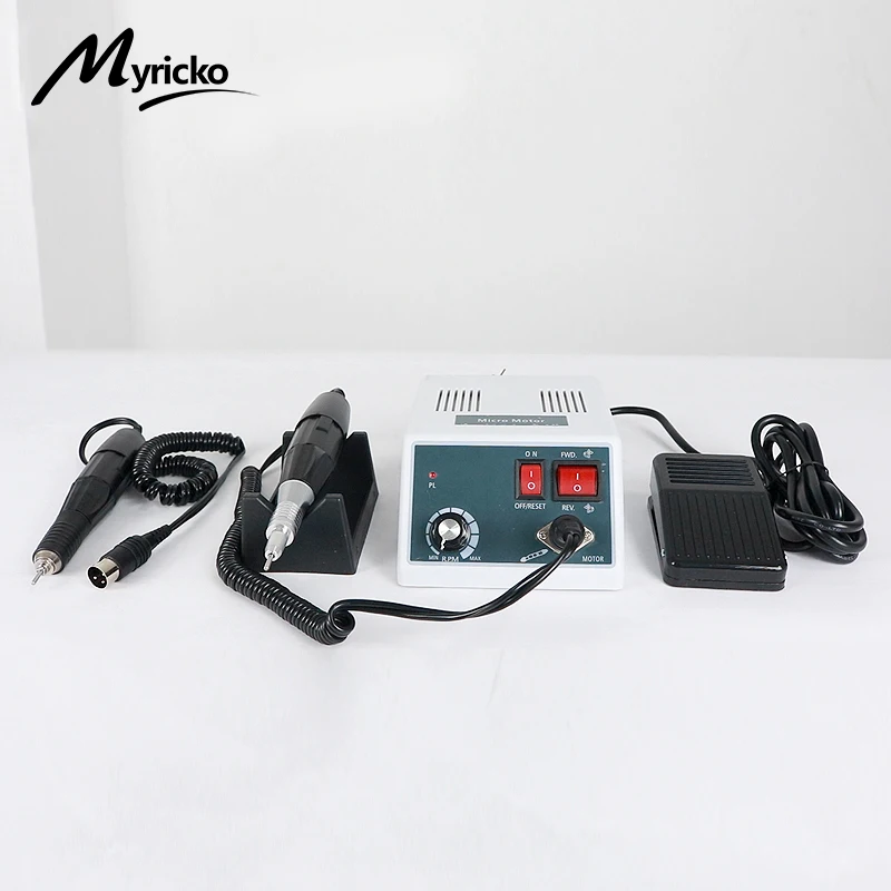 Moedor de mão dental laboratório maratona n3 micromotor polimento E-TYPE 35000 rpm equipamento de laboratório dental dentista brocas de unhas