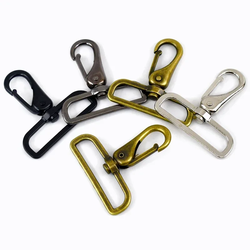 

2/4Pcs 50mm Metal Swivel Lobster Clasp Buckle Keychain Snap Hook Handbag Strap Bag Belt Trigger Clip DIY Hardware Accessories