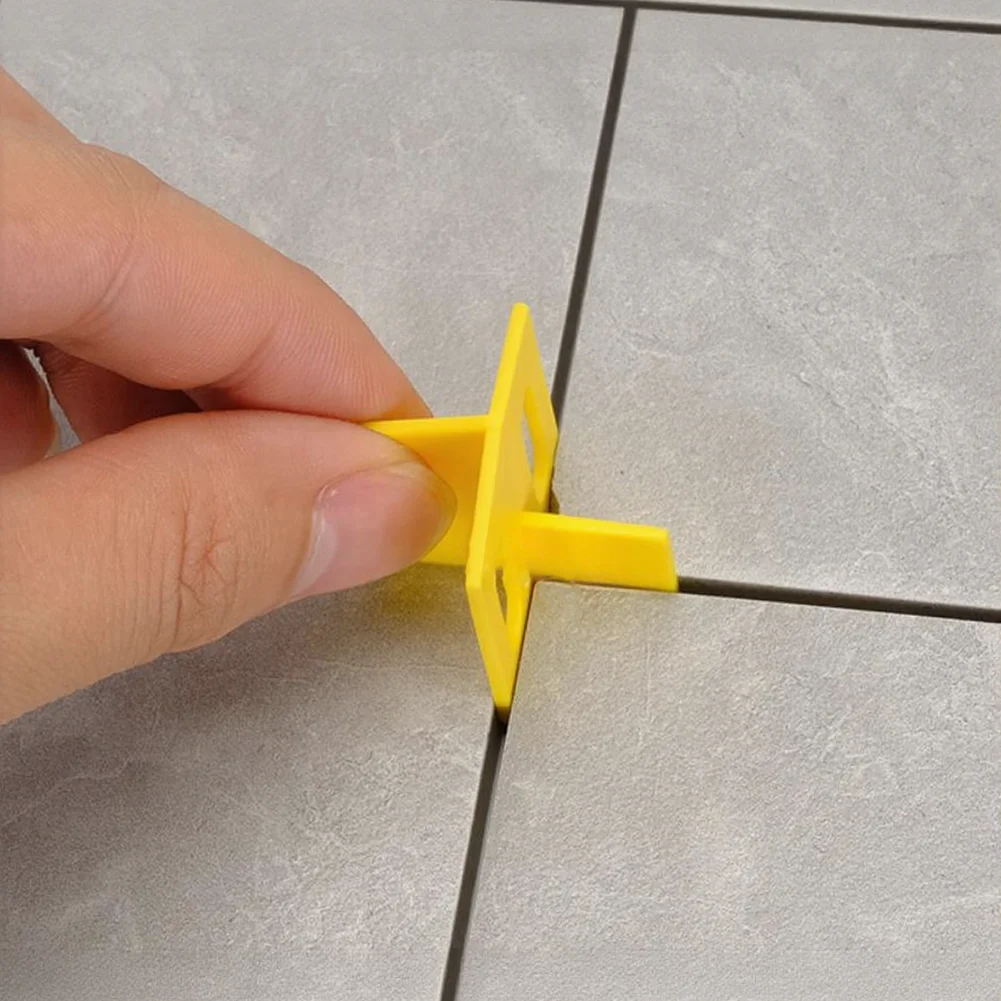 100pcs Tile Spacers Clips  For Floor Wall Tile Gap Leveling System  Construction Tools Reusable Tile Leveling Clips 2026 New