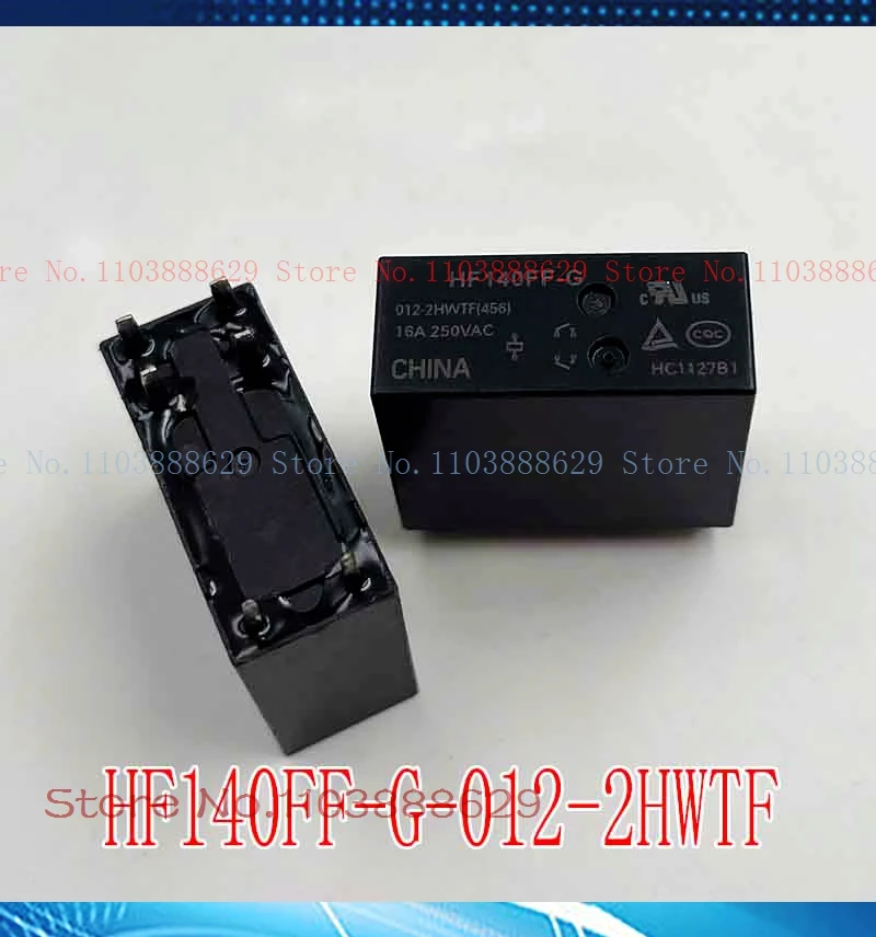 HF140FF-005/012/024 G-2HWTF(456) 6 10A 16A
