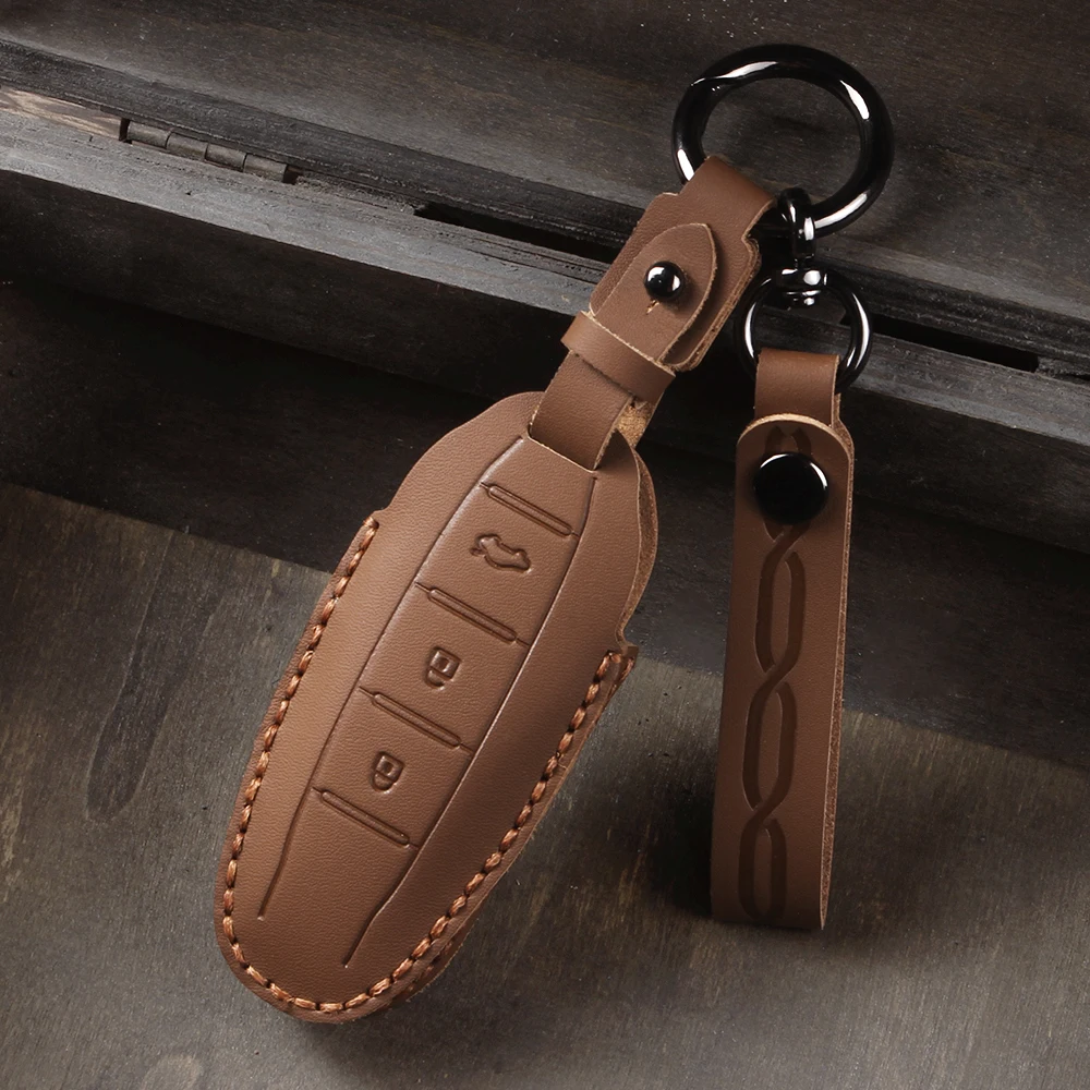 Car Key Cover Key Case Keychain Accessories for Dongfeng Fengguang DFSK Glory 580 Fengon Ix5 Ix7 Seres 3 5 Sf5 2021-2024