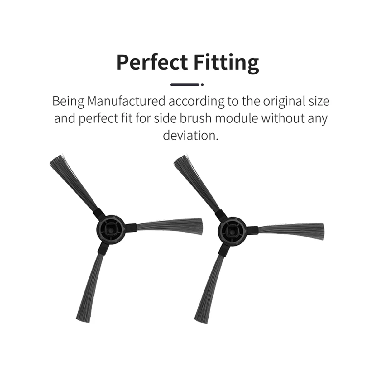 4 buah Filter sikat samping kain pel untuk BR150 BR151/BR150 BR151/BR150 BR151 Robot penyedot debu