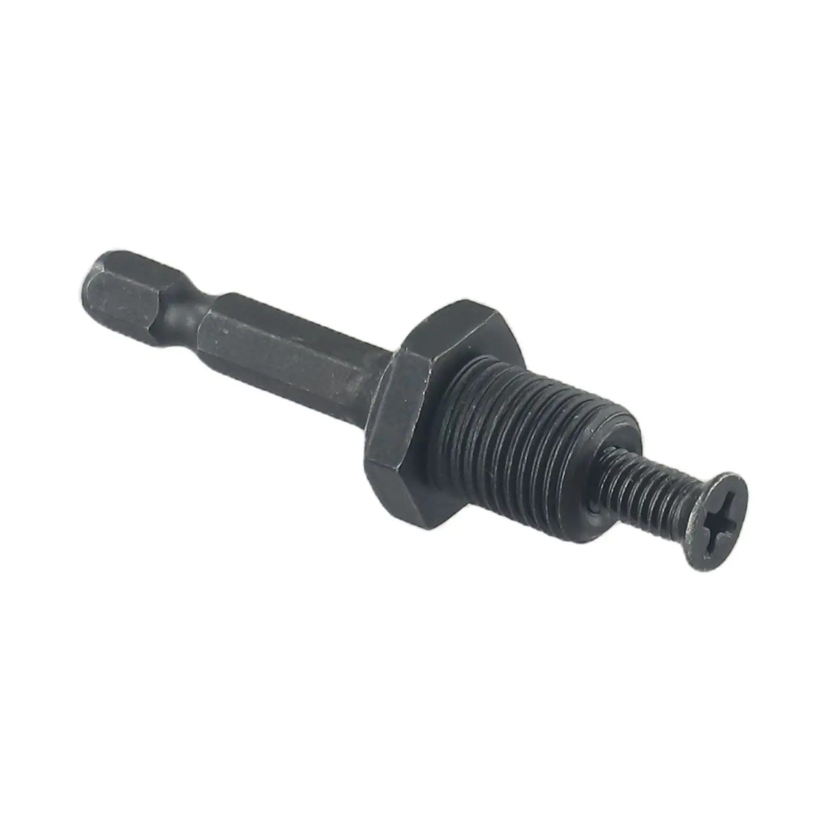 Useful Adapter Hex Shank 1/4 To 1/2 3/8 Inch Accessories Drill Drilling Bit Male Thread Parts Patented Locking