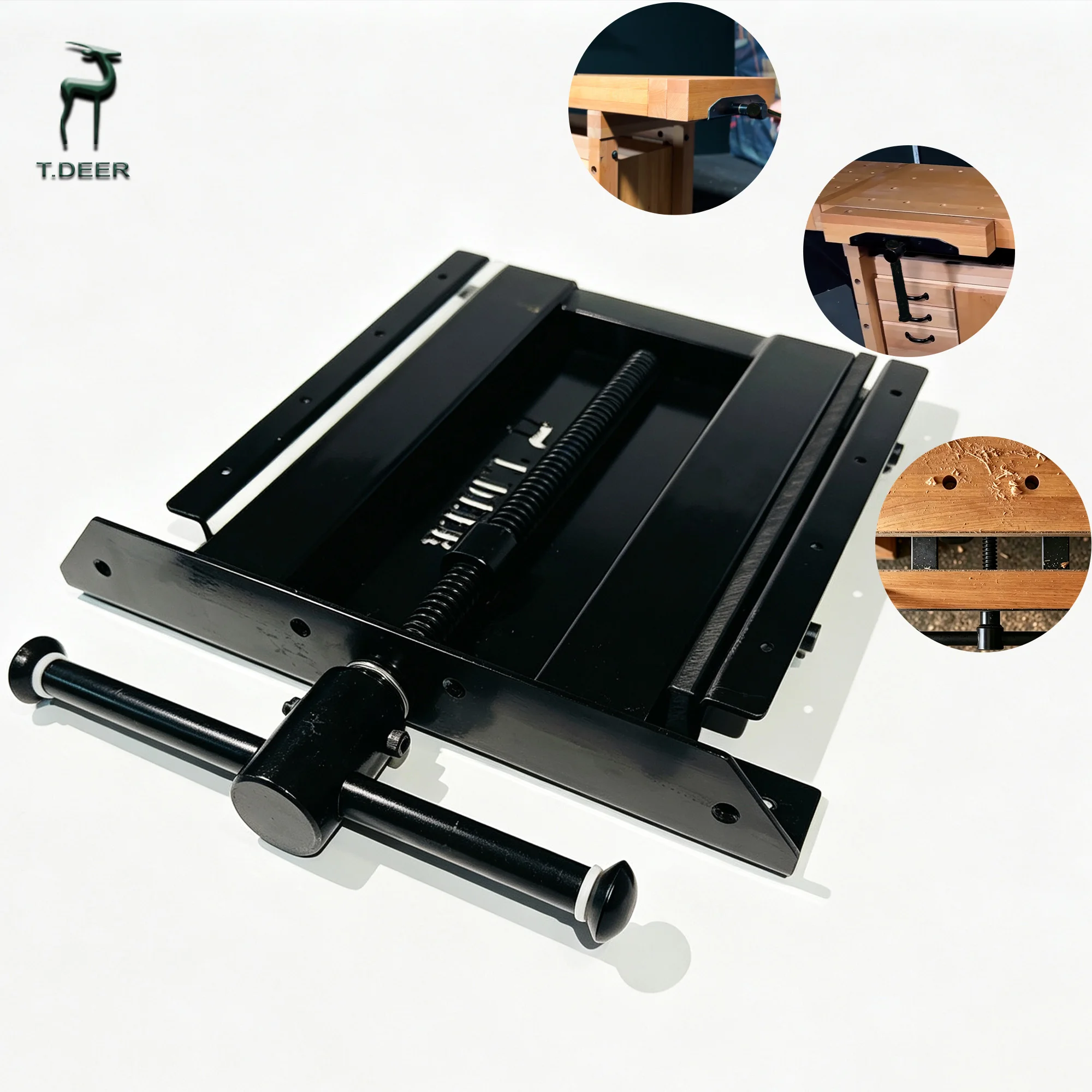 T.DEER IV3530 Woodworking Benc - огляд і ціна Woodworking Vice Quick Release