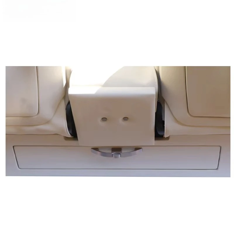 Luxury Leather Comfort Central Armrest Sofa Seating for MPV VAN RV Limousine - Color Customized Interior Tuning Seat