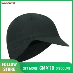 Santic Winter Cycling Sports Warm Hat Outdoor Mountain Bike Road Riding Bicycle Warmth Prevention Ear Hood Caps