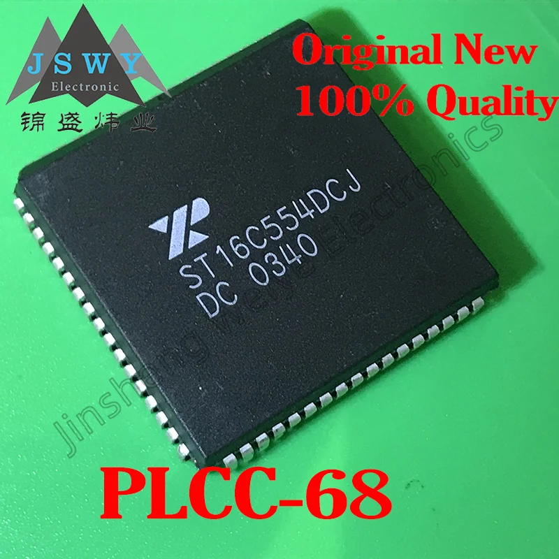 10PCS ST16C554 ST16C554DIQ TQFP-64 Package ST16C554DIJ DCJ PLCC68 Package 100% Brand New Chip IC Free Shipping