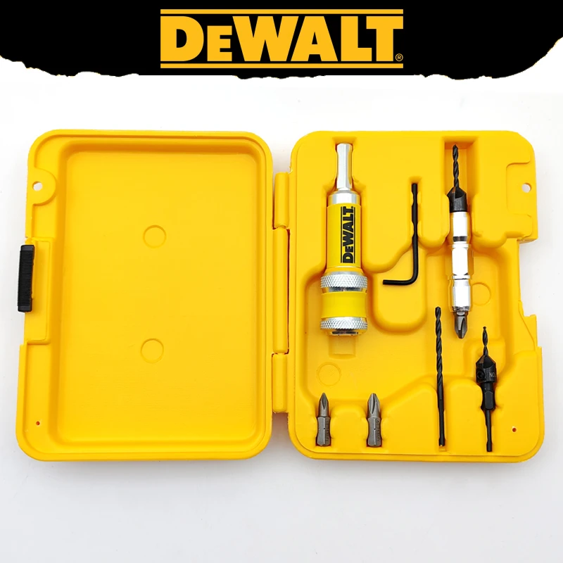 

Оригинальный набор отверток/сверл DEWALT DW2730, 8 предметов, быстросменные насадки для деревообрабатывающего электроинструмента