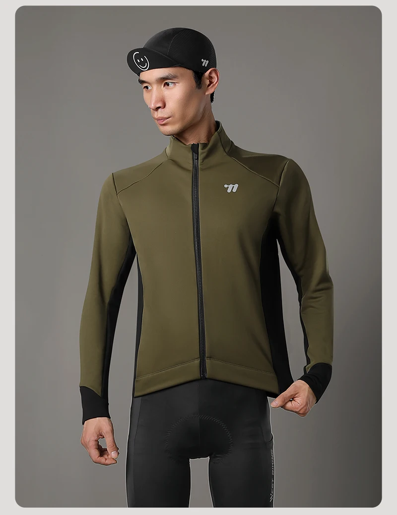 WEST RADFAHREN Männer Halten Warme Radfahren Jacke Winter Herbst Winddicht Thermische Fleece Fahrrad Mantel Wärme Lagerung Windjacke Fahrrad Jacke – Detail 21