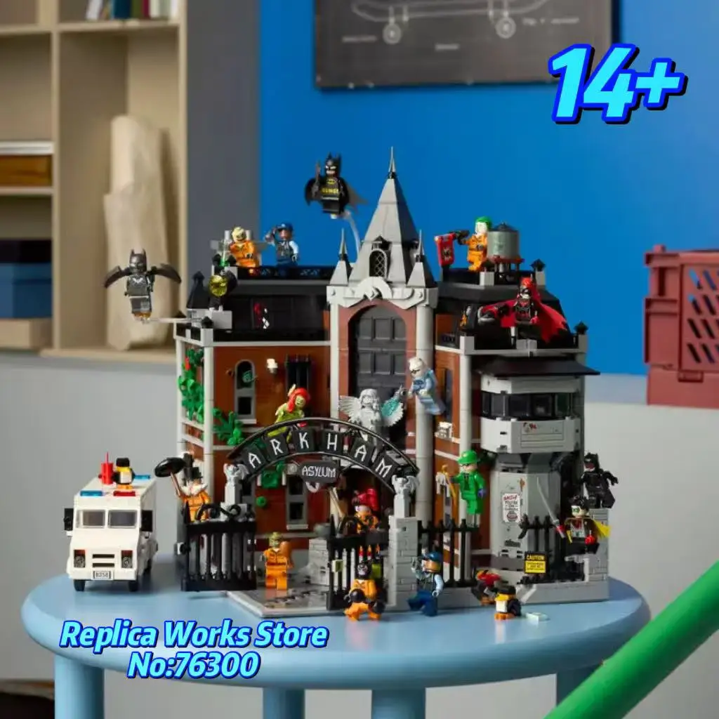 

Подарок на день рождения на Рождество и Хэллоуин Диснея Arkham Asylum 76300, набор героев серии, товары для вечеринок на складе