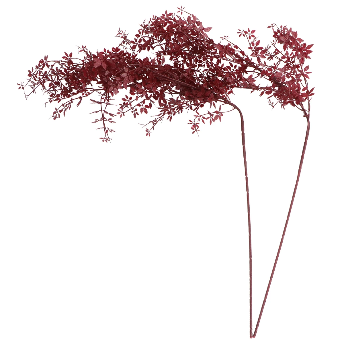 

2pcs Simulation Plant Ornament Artificial Plant Decor Fake Leaf Decor For Home Greenery No Water Easy Placement Gift