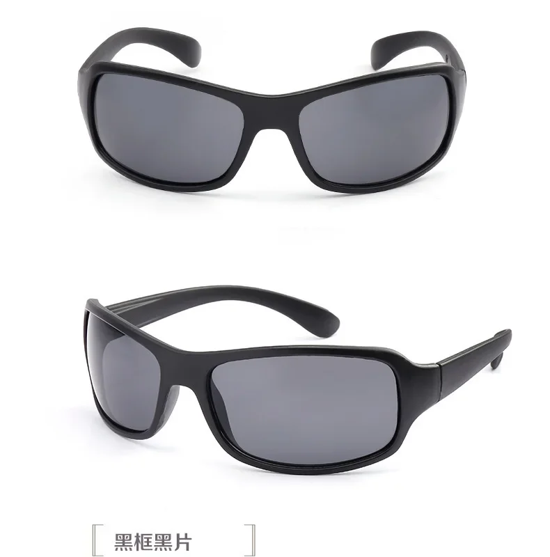 Neue Große Rahmen Quadrat Sonnenbrille Frauen Outdoor Sport Radfahren Sonnenbrille Männer Nacht Fahren Mode Brillen UV400 Oculos De Sol – Detail 3