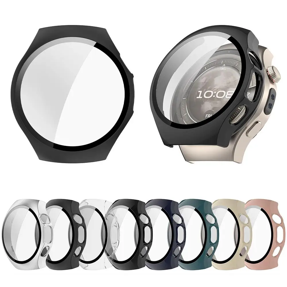 

for huawei Watch5 Watch Protective Case Tempered Film All-inclusive Scratch-resistant Integrated Shell Membrane Watch Acce H6C3