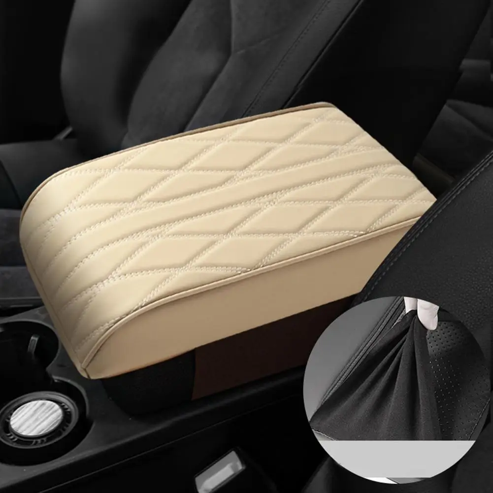 

Car Armrest Cushion Memory Foam Center Console Seat Box Cover Protector Arm Pillow Pad For Vehicle SUV Truck