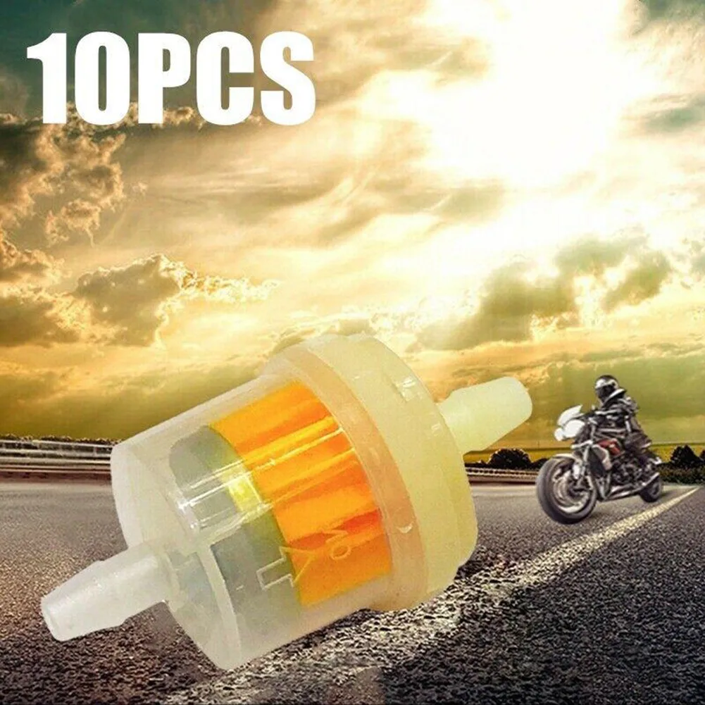 10 pcs Motorcycle Gas Filter, 14 6mm 7mm, Enhanced Stability and Long lasting Durability for Maximum Efficiency