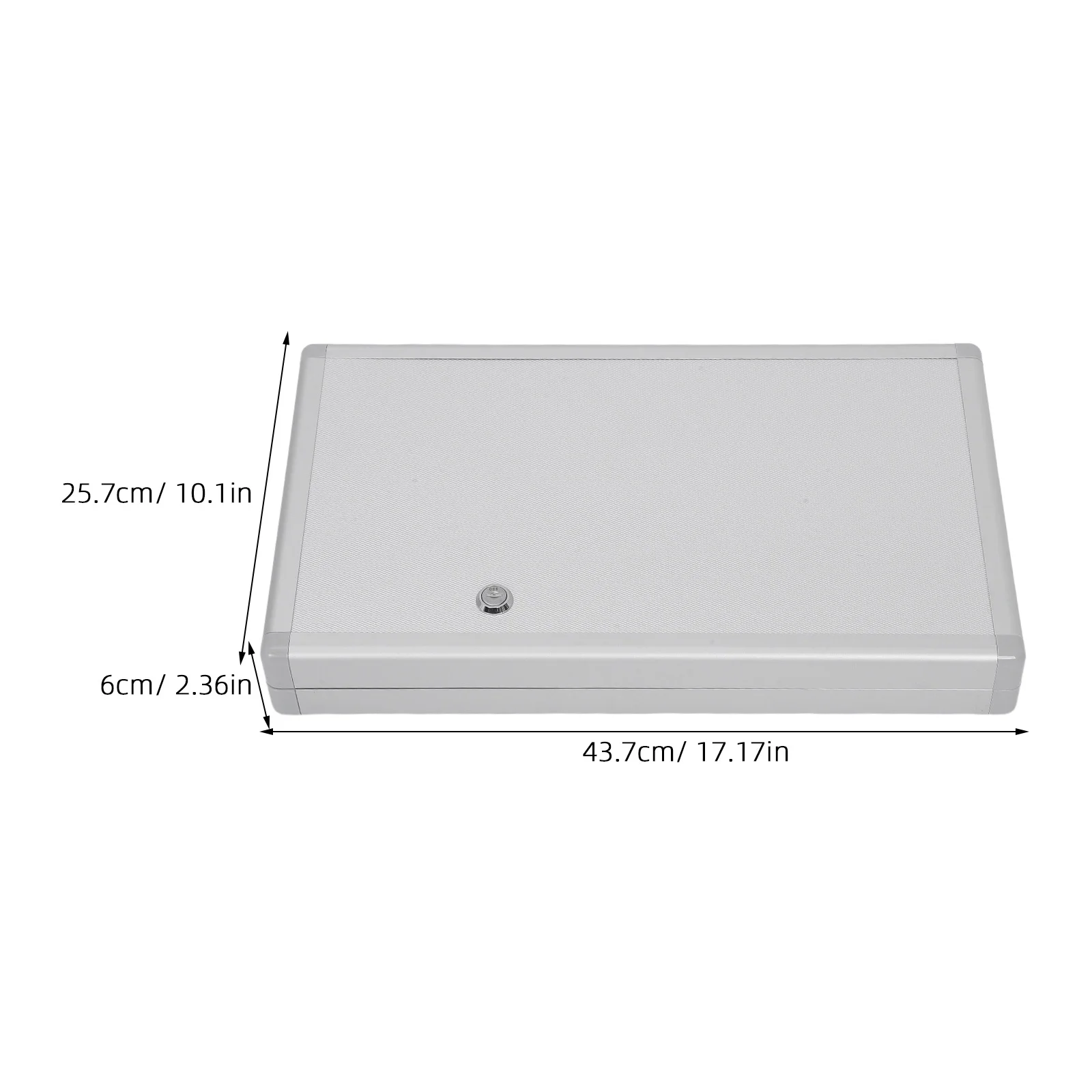 Wall Mount Key Cabinet Organizer Lock Box 48 Keys Metal Holder Hooks Labels Locking Storage Box Home Office Entry Key Management