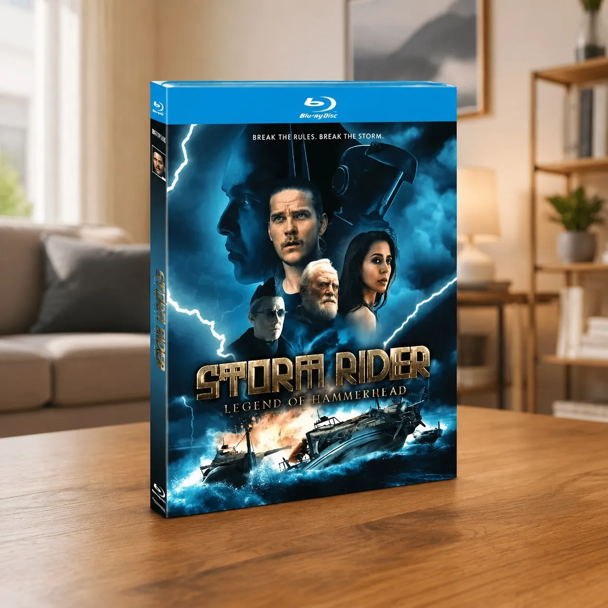 Hot Storm Rider: Legend of Hammerhead (2026) 1-D New Sealed Box Set Blu-ray disc