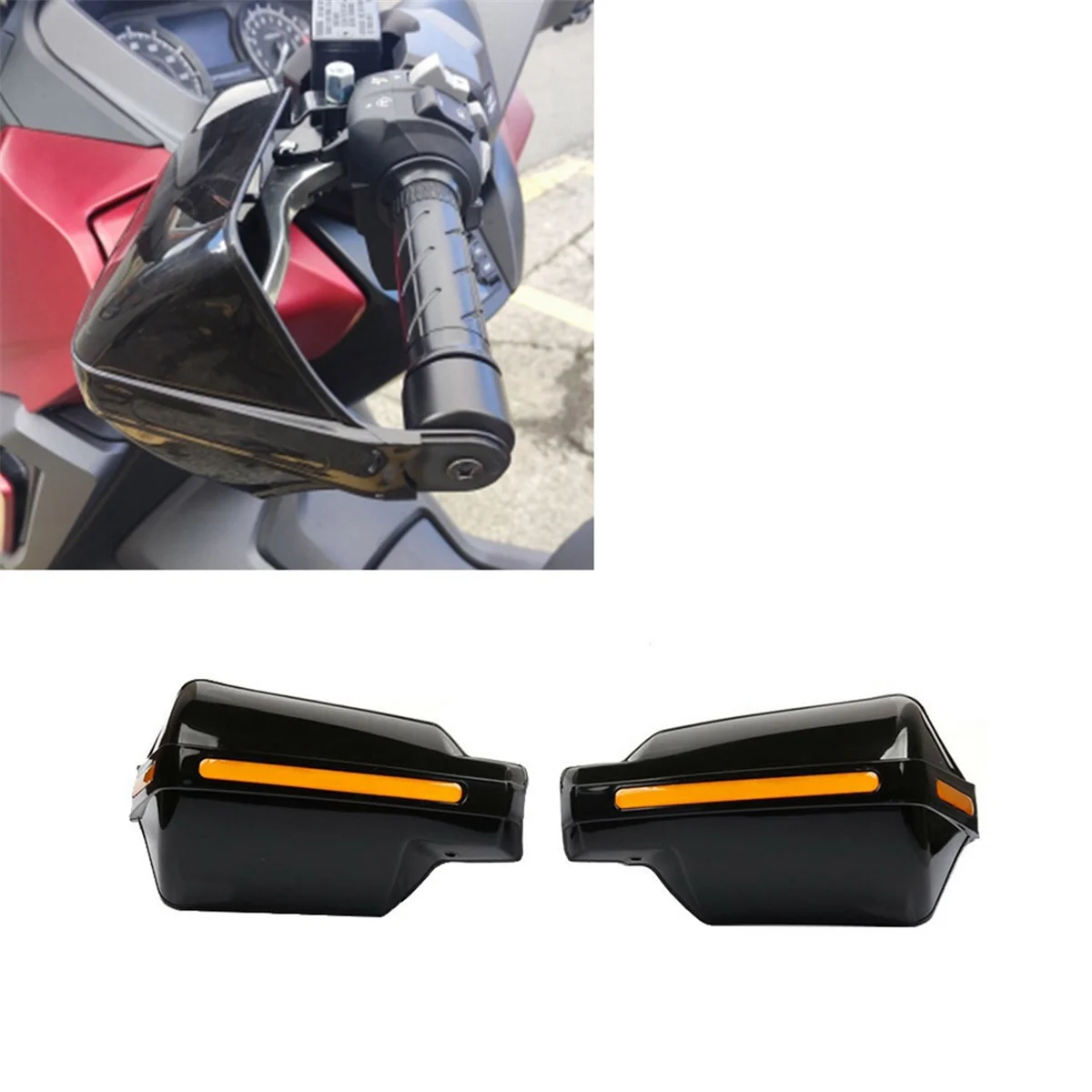 Motorcycle Handguard Protector for HONDA Forza 250 / 125 NSS250 NSS125 Handlebar 18-21mm Hand Shield Guard Windproof A