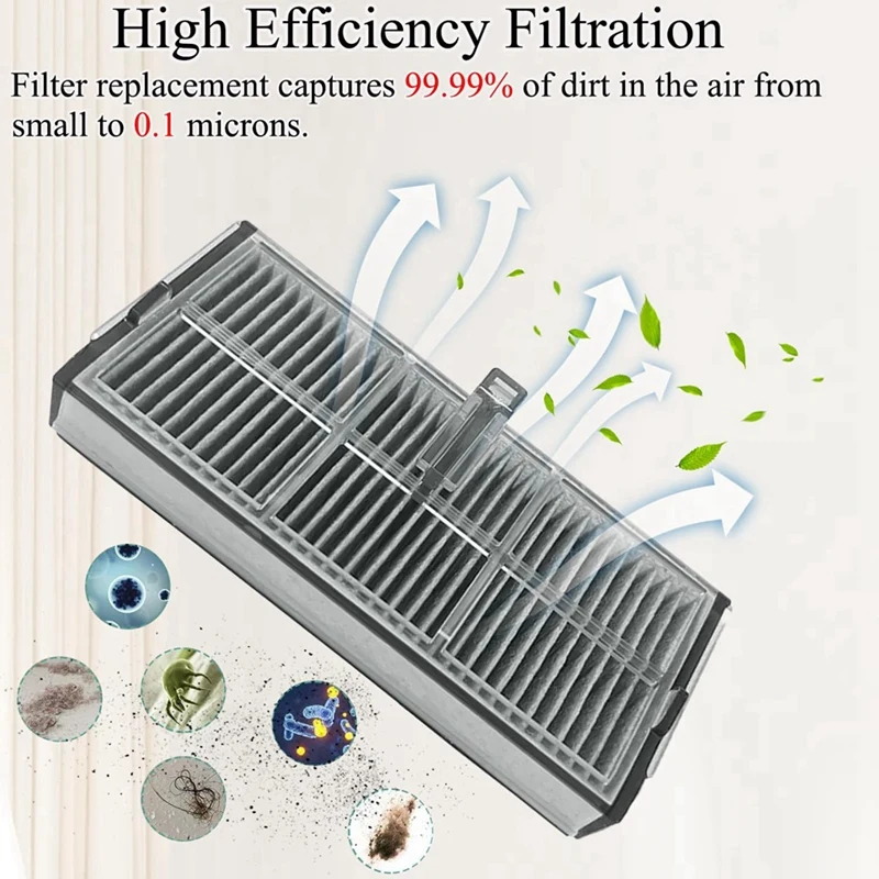 Детали для робота Dreame X30 Ultra X30 Pro Plus, основная боковая щетка, Hepa фильтр, насадки для швабры, пылесборники