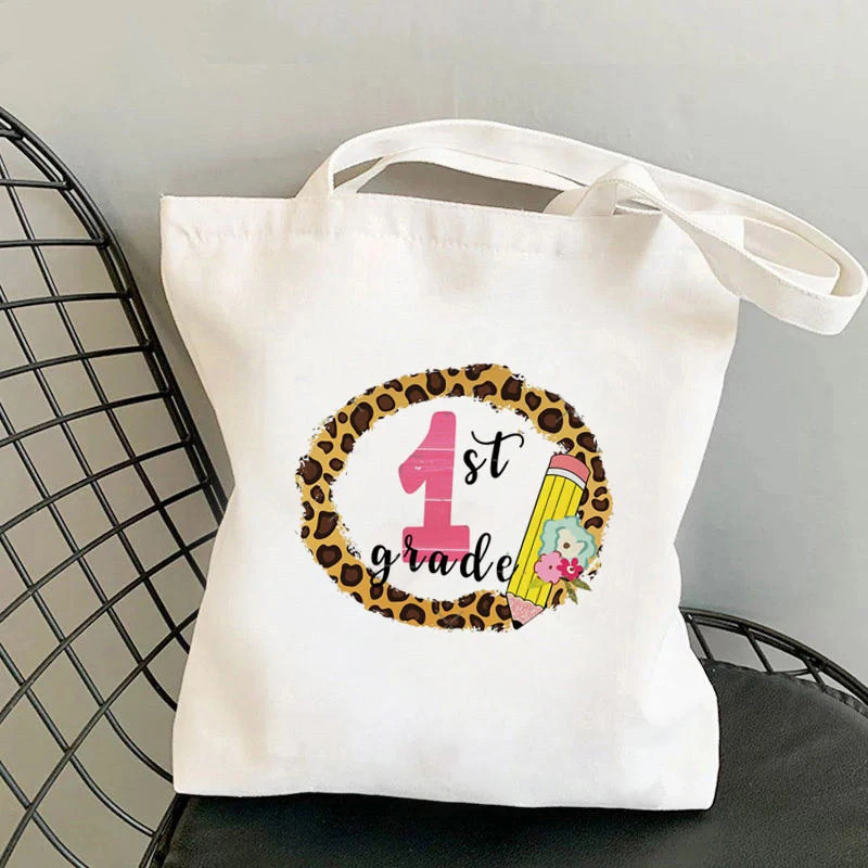 Tote Shoulder Lady Bag Women Shopper bag Definition Teacher Printed Kawaii Bag Harajuku Shopping Canvas Shopper Bag girl handbag