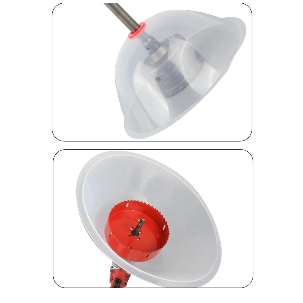 Electric Drill Dust Cover Collecting Bowl Household Dust Collector Hole Cutter For Installing Recessed Lights Hole Cutter Access