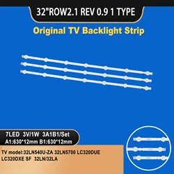 Tira de luces LED de iluminación trasera, accesorio para televisor LG 32ln541v 32ln540v 32ln541u 6916l-1437a 6916l-1438a 6916l-1204a 6916l-1426a 32ln, 7 leds, TV-001