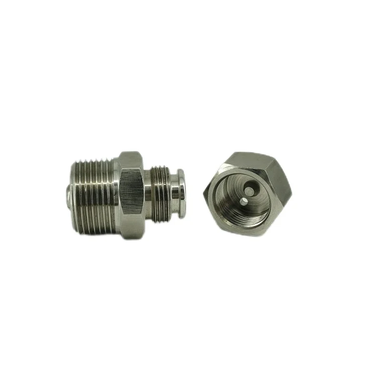 High Pressure 10000 Psi Stainless Steel  1 Inch  NPT Valve Fittings and Wellhead Components Vented Cap Body 6D Grease Fittings