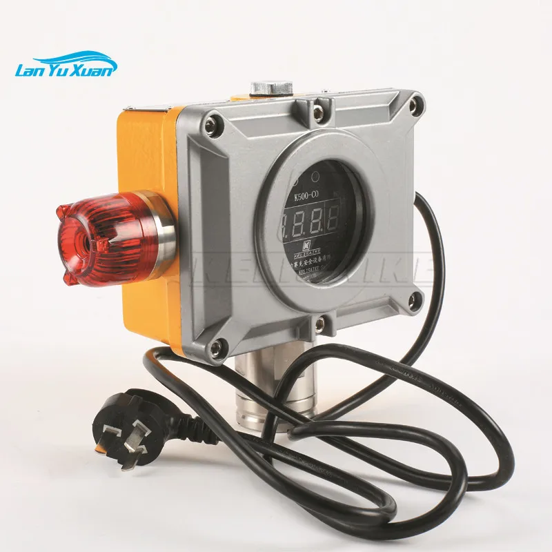 

Wall-mounted Gas Detector H2 Hydrogen Sensor With Display for Industry Environment ing