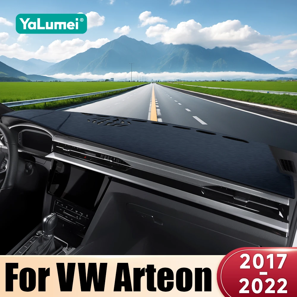 Für Volkswagen VW Arteon 2017 2018 2019 2020 2021 2022 Auto Armaturenbrett Abdeckung Dashmat Sonnenschutz Rutschfeste Matte Zubehör