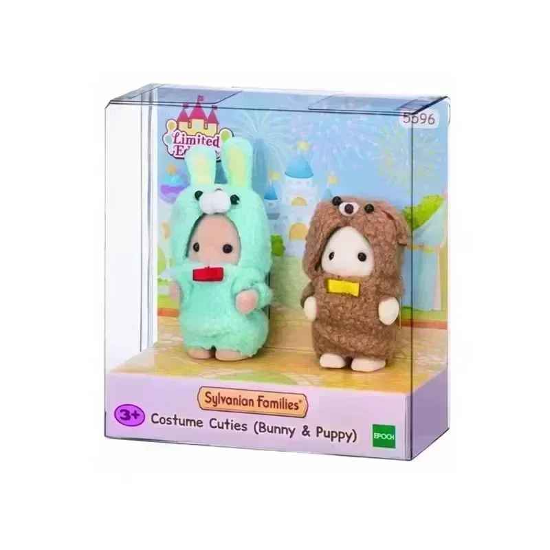 Sylvanian Families Anime Baby Raincoat Easter Fruit Costume Cuties Baby Dou Kawaii Cute Room Decoration Christmas Gifts Kid Tou