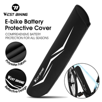 WEST BIKING Electric Bike Battery Cover Thick Weatherproof Dust Dustproof Reflective Scratch-Resistant Insulation Protector