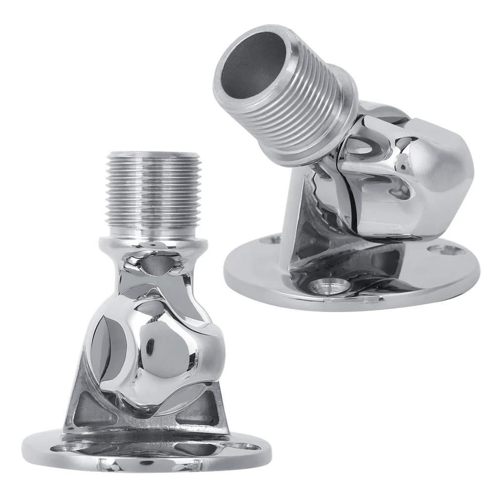 

25mm Antenna Base Mount, Boat Antenna Base Mount High Hardness 316 Stainless Steel with Thread Head 25mm