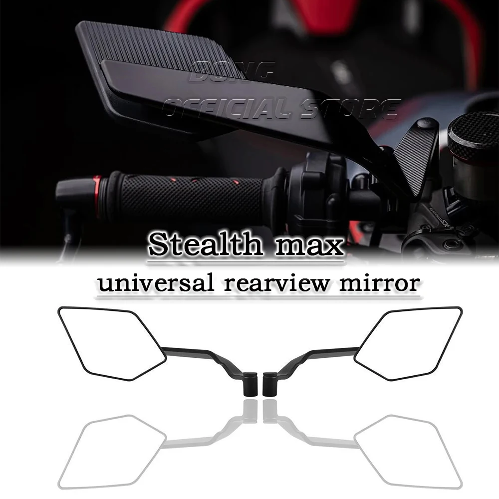 Motorcycle rearview mirror motorcycle accessories universal rearview mirror new adjustable Stealth max rearview mirror