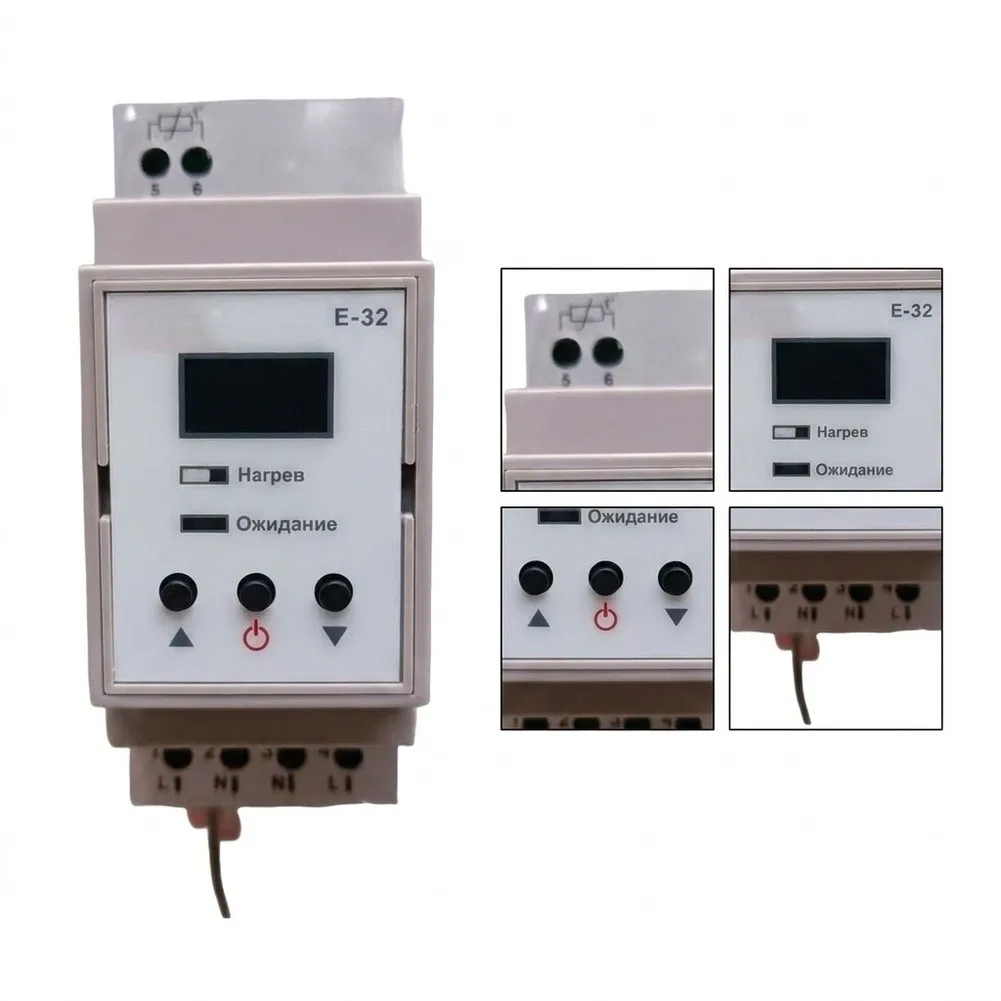 220V Snow Control Switch with Thermostatic Function for Gutter Deicing Roof Heating Driveway Mats and Walkway Cable Systems