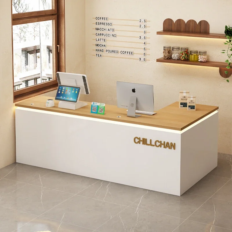 

Simple Unique Reception Counter Lassic Glamour Luxury Modern Reception Desk Salon Shop Theke Empfang Negocio Furniture Office