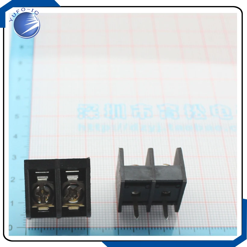 5PCS/LOT  2P HB-9500 fence / terminal spacing without cover 300V/25A 9.5MM