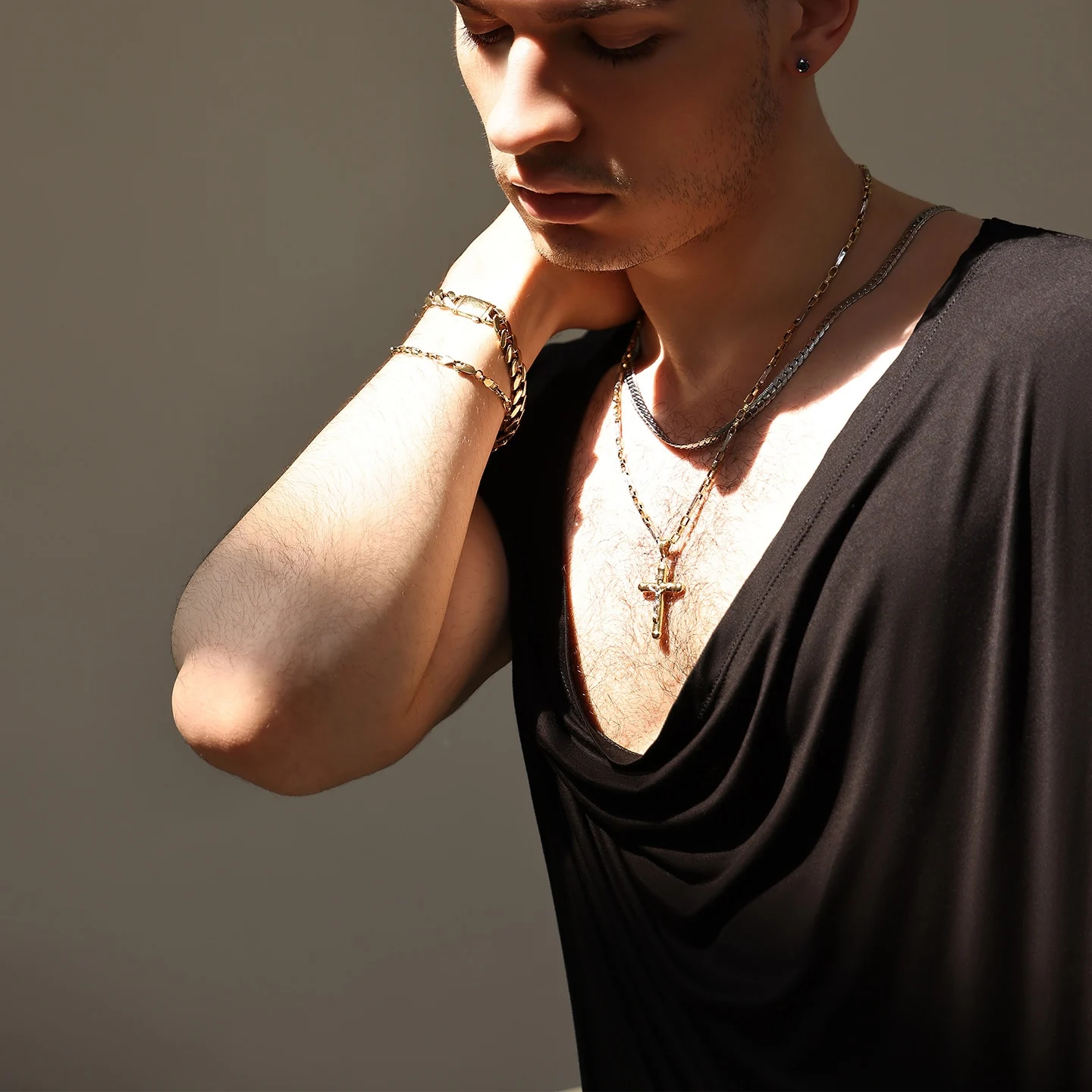 Sommer männer Latin Dance Kleidung Erwachsenen Männlichen Ärmellose Schwarze Tops Rumba Cha Cha Salsa Tanz Praxis leistung Tops BL16811