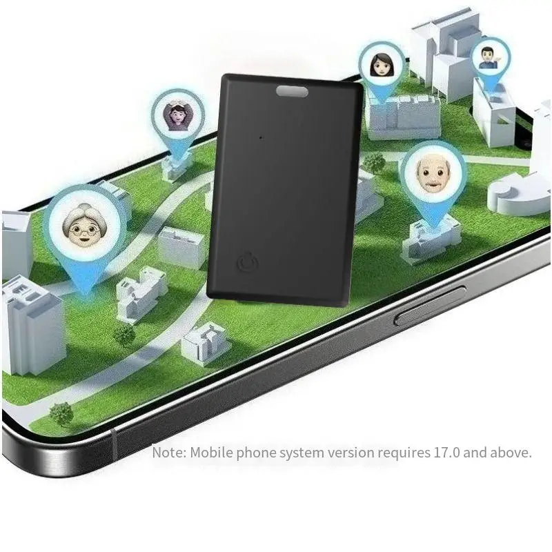

IOS Airtags Anti-loss Card Bluetooth Trackers Sport Tracking Find My Elderly Kids Pets Bike Available Mini Finders For iPhone