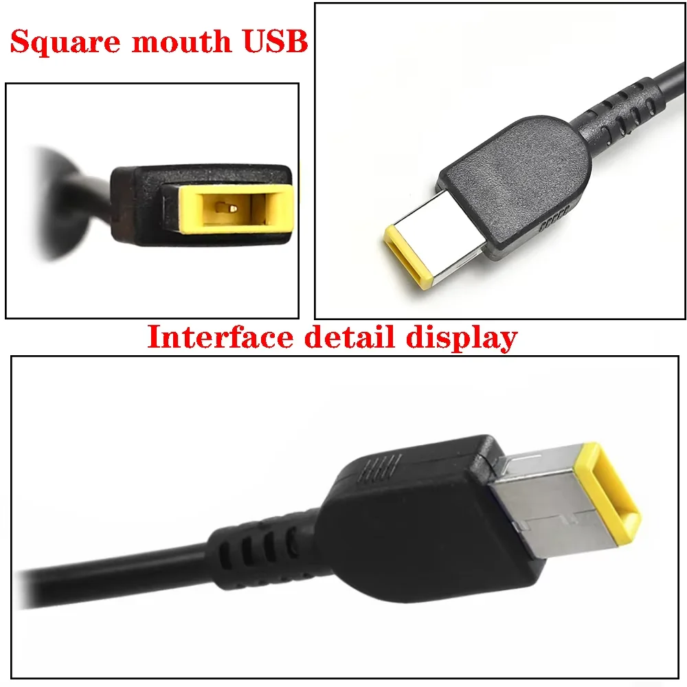 170 واط 20 فولت 8.5A USB محمول محول الطاقة شاحن لينوفو ثينك باد P1 P50 P51 P52 P53 P70 P73 W540 W541 T540P اليوغا 15 45N0487